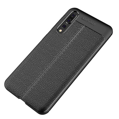 

Fivice Huawei P20 PRO case Luxury leather TPU silicone anti-fall soft shell phone case
