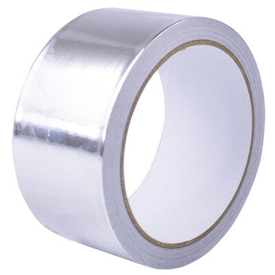 

Fuxing FX566 thick aluminum foil tape tin foil tape insulation high temperature water heater exhaust pipe range hood exhaust pipe sealing tape 48mm18y
