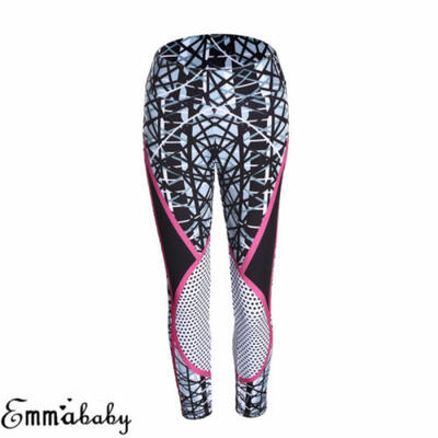 

US Women Sexy Push Up Yoga Pants Sport Gym Skinny Leggings Fitness Trousers