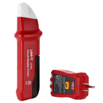

UNI-T UT25B UT25AB Automatic Circuit Breaker Finder Socket Tester with LED Indicator NCV Indication
