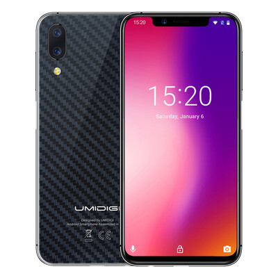 

Global Bands UMIDIGI One 59inch Notch Bezel-less 199 Full Screen Android 81 Mobile Phone 4GB 32GB Helio P23 Octa Core Smartphon
