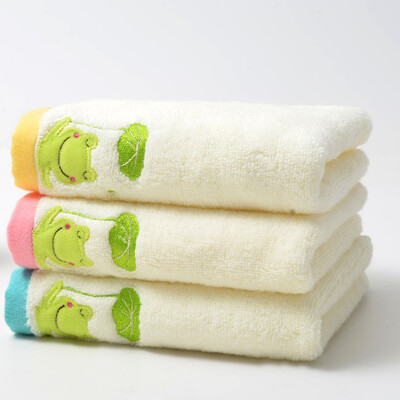 

Vogue Jieyu cotton towel gift box filled pond moonlight adult towel 2 loaded 33 72cm powder yellow