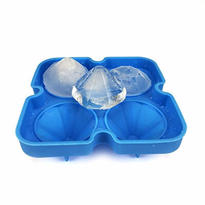 

Outdoor Diamond-Shaped Ice Cube Tray Silicone Easy Release
