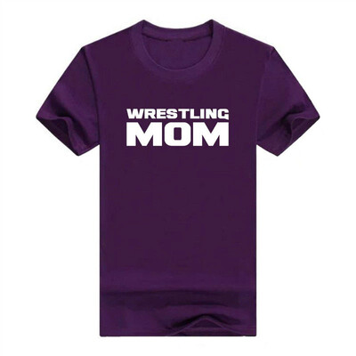 

Wrestling Mom Proud Sports Team Mother Short Sleeve Mens T-Shirt