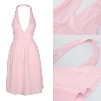 

Womens Bandage Bodycon Sleeveless Evening Party Cocktail Club Short Mini Dress