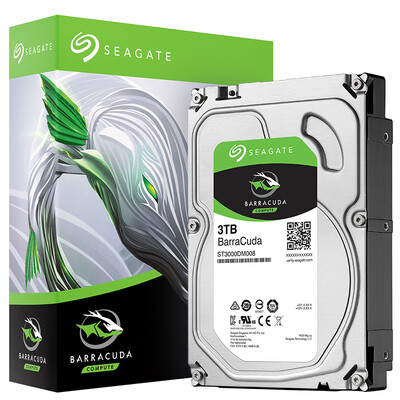 

Seagate SEAGATE cool fish series 3TB 7200 turn 64M SATA3 desktop mechanical hard drive ST3000DM008