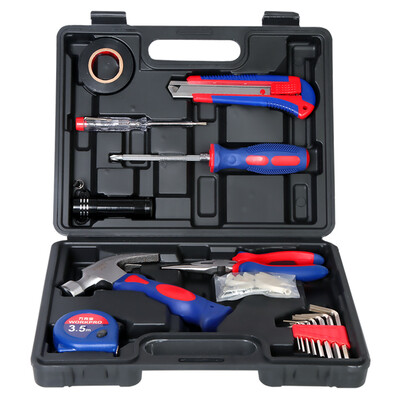 

WORKPRO W009074N Wan Kebao 58PC Tool Set Home Hardware Toolbox Multi-Function Home Repair Electrician Hand Tool Set