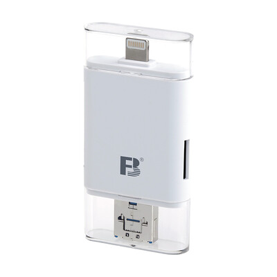 

FB OTG 8 series mobile phone reader multi-function card reader USB Lightning dual-use support SD TF card iphone mobile phone camera laptop