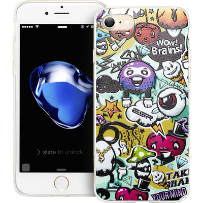 

Illustrator Apple 7 & 8 Phone Case Apple 8 Phone Case iPhone7 & 8 Phone Case 47 inch Phone Case Silicone Shatter-Resistant Cartoon Soft Case Kandakov Graffiti
