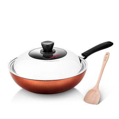 

[Супермаркет] Jingdong Grand Imperial Wok растительного масло Ян Го не имеет антипригарного 32см плиты газовой плиты газового пламени котелка с крышкой универсального подарком деревянного шпателем KGL46758