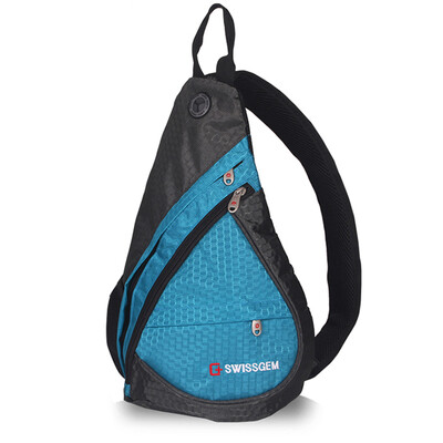 

[Jingdong Supermarket] SVVISSGEM Throttle Upgrade Edition Triangle Pack Water Drops Fashion Casual Shoulder Bag Male Female Outdoor Travel Messenger Bag Bust Bag SA-9966II Rose