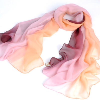

Antarctica Nanjiren Silk Finger Silk Scarf Wild Korean Scarf Collar