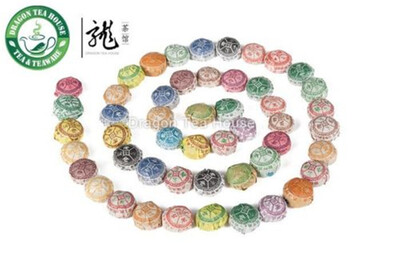 

Premium Lao Cang Mini Tuo Cha Puer Tea Assortment 10 potions