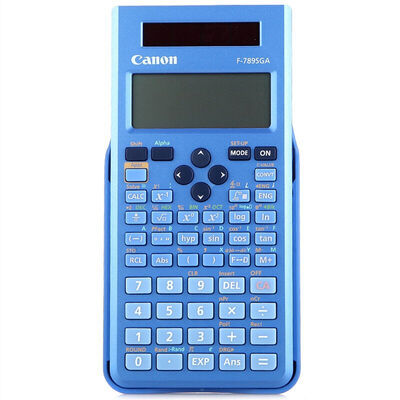 

Canon F-789SGA Function Scientific Calculator High School University Blue