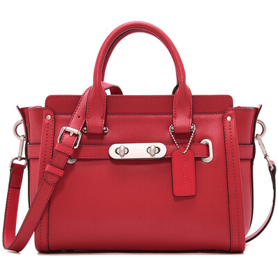 

La Festin shoulder bag female motorcycle leather bag handbag lady bag Anna red
