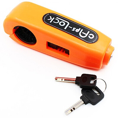 

CNC Aluminum Handle Grip Security Safety Electric Locks Handlebar Handset Lever Lock Fit Scooters ATV Motorcycles Dirt Street Bike