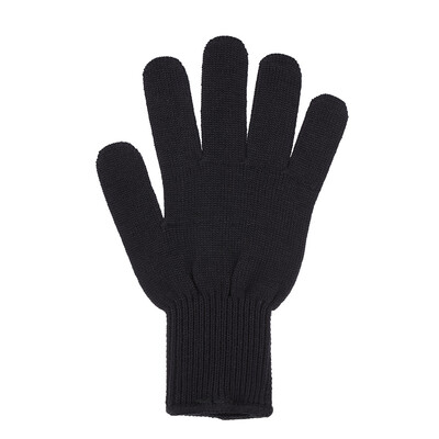 

1Pc Professional Heat Resistant Glove Hair Styling Heat Blocking Tool For Curling Straight Flat Iron Suit for Left Right Hand Blac