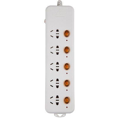 

GOLDENFIELD Golden field PST-209A 5-position 18 m sub-control switch row socket patch panel patch panel drag board board insert