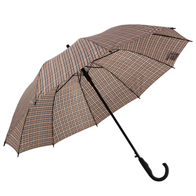 

Paradise umbrella increased reinforced lattice self - open straight business business clear sun umbrella camel 170E