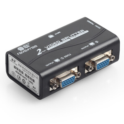 

Rui Fu REVOFREE CY-UK02A computer kvm switcher 2 port VGA2 into a share device into a USB automatic wiring
