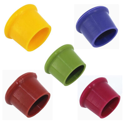 

UpperX 10 Pieces Silicone Wine Stoppers Bottle Caps Wine Bottle Cap Cover for Keeping Wine Fresh 5 Colors
