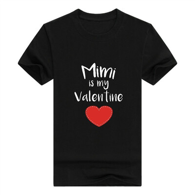 

Baby Gifts For All Mimi Is My Valentine Funny Valentines Toddler Juvy T-Shirt