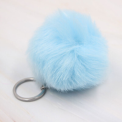 

Cute Fur Ball Keychain for Bags Pom Pom Keychain Fashion Jewelry