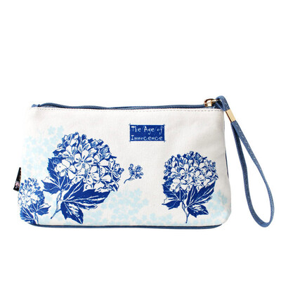 

Flowers princess pure chronology art package fresh trend leisure original fashion handbag 1507S001 blue