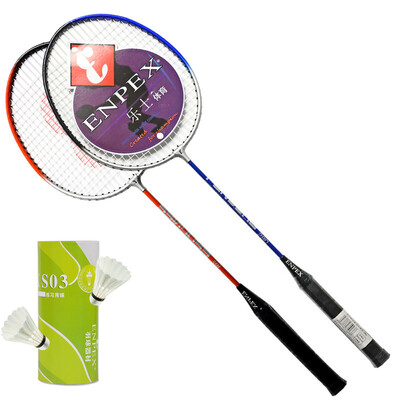 

Leo (Enpex) badminton racket to shoot leisure and entertainment couple feathers S280 donated badminton