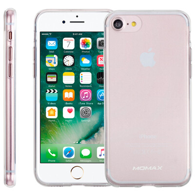 

Мо Миши (MOMAX) iPhone7 защитной оболочки / защитный рукав обратно оболочки ПК / ТПУ границы все включено носят анти-гася не желтый корпус серии из прозрачного белого кристалла