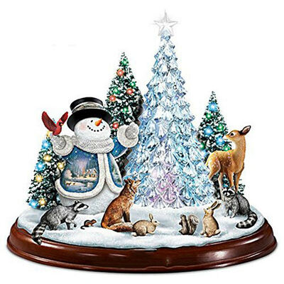

UpperX 5D Diy Diamond Painting Cross Stitch Christmas snowman tree 5D Diamond Mosaic Decor Diamond Embroidery