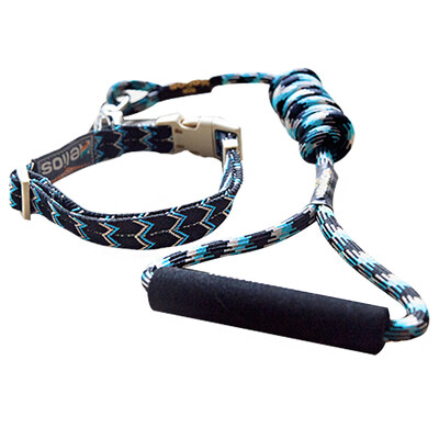 

DOG Helios dog rope traction rope collar set L code in large dogs for HELE0030-13- rattan