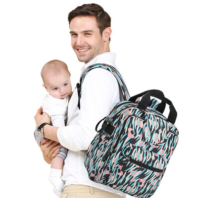 

Fu Lei (flavorgirl) Mummy bag shoulder large capacity multi-functional mother baby bag fashion backpack F5024 Tibetan pattern