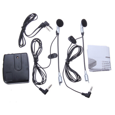 

Motorcycle Helmet Interphone Walkie Talkie Communication Intercom Headphone