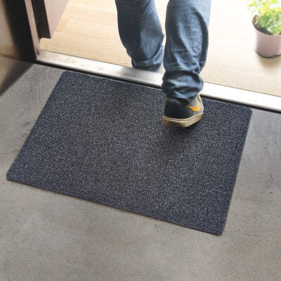 

Jiangnan leaf pad non-slip Japanese home mat pad rub mat 60 90cm gray