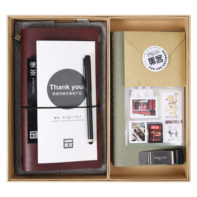 

Morning ( & G) HAPY0011 hatchback travel and notebook diary diary travel brochure (with core) 12 sets of orange
