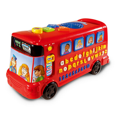 

Vtech VTech раннего детства обучающие игрушки алфавит из 26 букв автобус английский машинного обучения Детская игрушка автомобиль