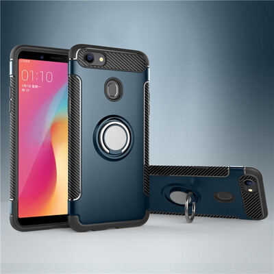 

Fivice OPPO F5A73 case PC metal ring shell magnetic car bracket TPU phone case