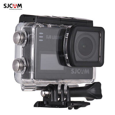 

SJCAM SJ6 Legend 4K24FPS WiFi Action Camera Dual Screen 16MP Remote Waterproof Sports Cam with 166 Degree Wide Angle Support Gyro