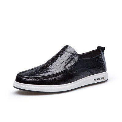 

Playboy Men's Set Business Casual Leather Shoes England Round Shoes Shoes Shoes 7AW513030D01 Black 41