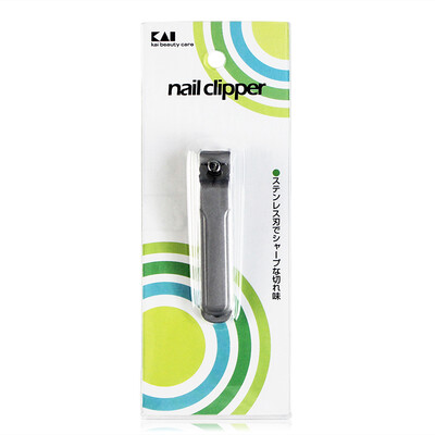 

Bei India (KAI) trumpet steel nail clippers / nail clippers (S) imported circular arc