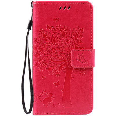 

Rose Tree Design Кожа PU откидной крышки Кошелек Карты Держатель чехол для LENOVO ZUK Z2PRO