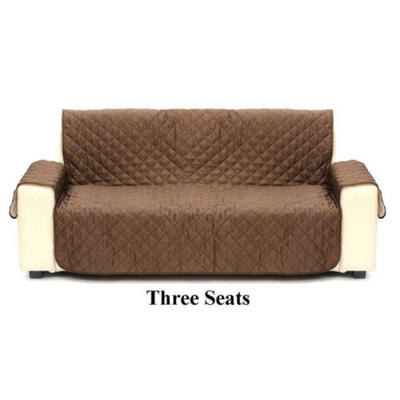

Couch Sofa Cover Removable Quilted Couch Slipcover Pet Kids Protector With Strap