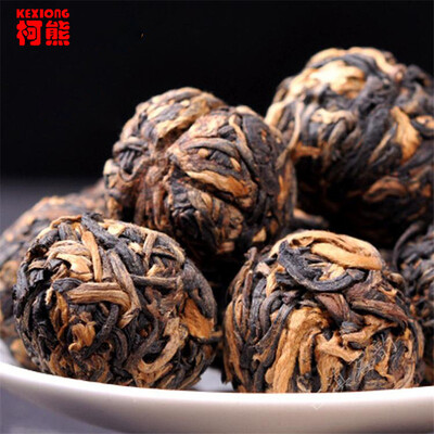 

C-HC015 New 100g China Yunnan Handmade Dianhong Black TeaSmall gold ballProtect stomachDiuretic lowering blood pressure