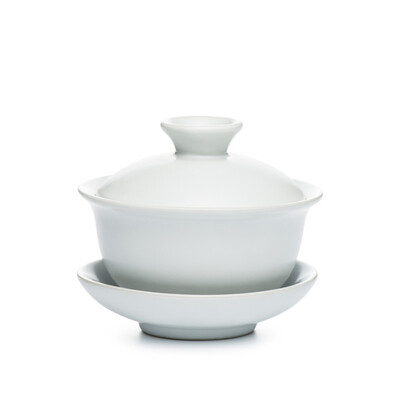 

Moon White Ru Kiln Celadon Gaiwan 110ml 372oz