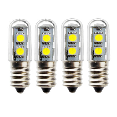 

Sencart 4Pcs E14 7x5050 SMD White Warm White Light LED Refrigerator Bulb 1W AC220V