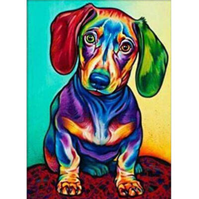 

UpperX 5D DIY Diamond Painting - Animal Resin Cross Stitch Kit - Crystals Embroidery - Home Decor Craft Dog