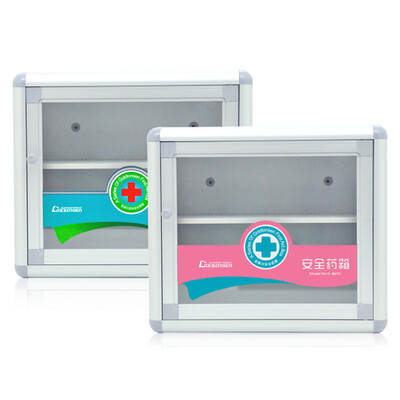 

Jinlongxing medicine box aluminum alloy package edge grid wall hanging type B013