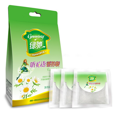 

Green Chi 10g * 3 мешка из ромашки ладана без огня аромат ладан саше гардеробная машина крытый сухой цветок очистка воздушный аромат эфирное масло спальня в дополнение к запаху ладан