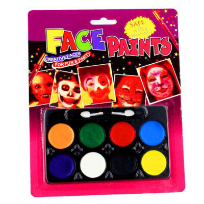 

MyMei Face Paint Platte Body Painting Set Crayon Party Clown Kids Oil Art